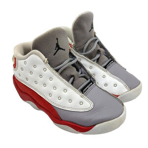 Air Jordan 13 Retro 2014 Grey Toe Shoes Size US 10C 44114581-126 Toddler Shoes